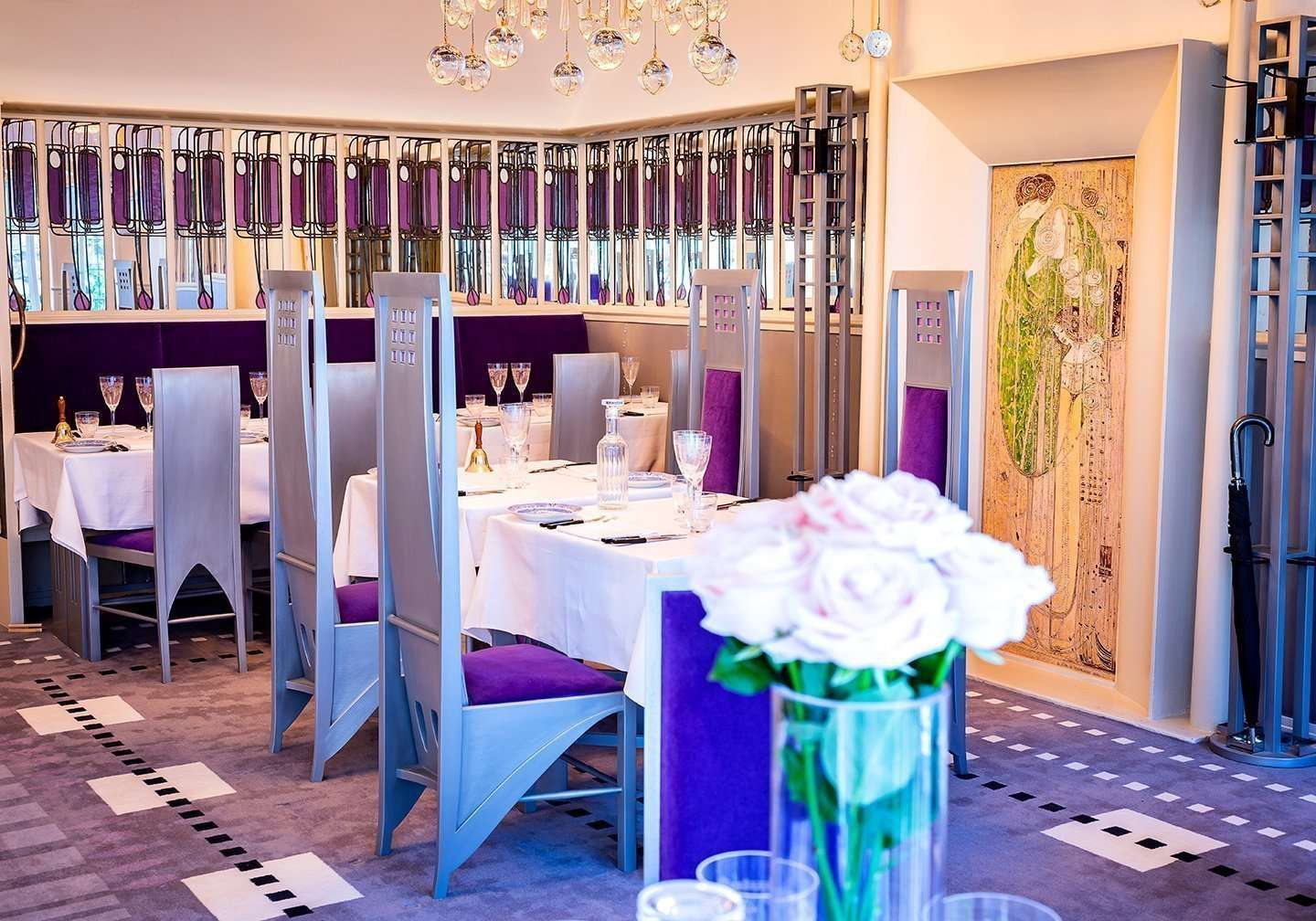 The Mackintosh At The Willow Tea Rooms, one of the most beautiful places to visit in Scotland