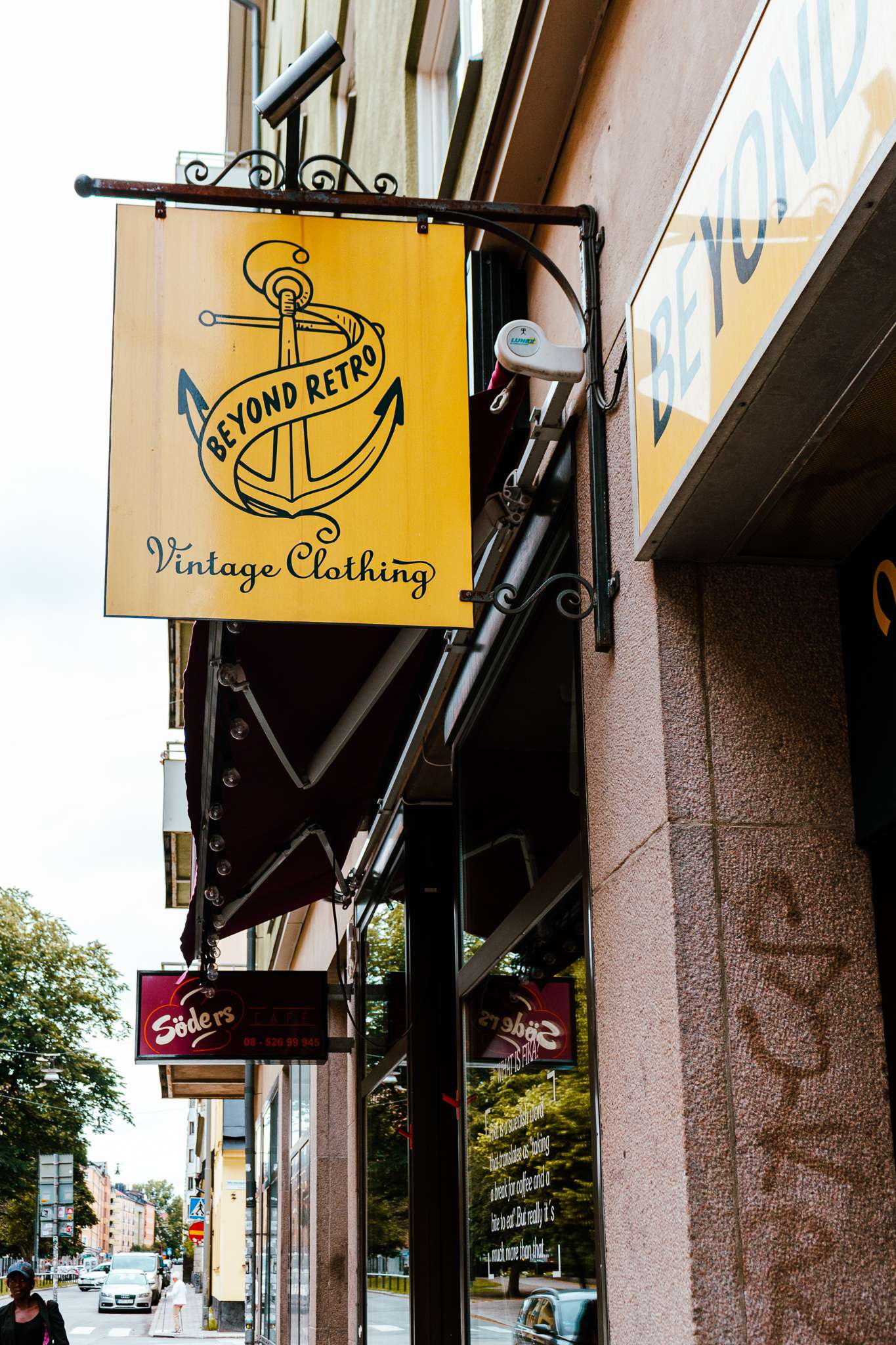 Beyond Retro vintage clothing in Södermalm, on of the best shopping streets in Stockholm