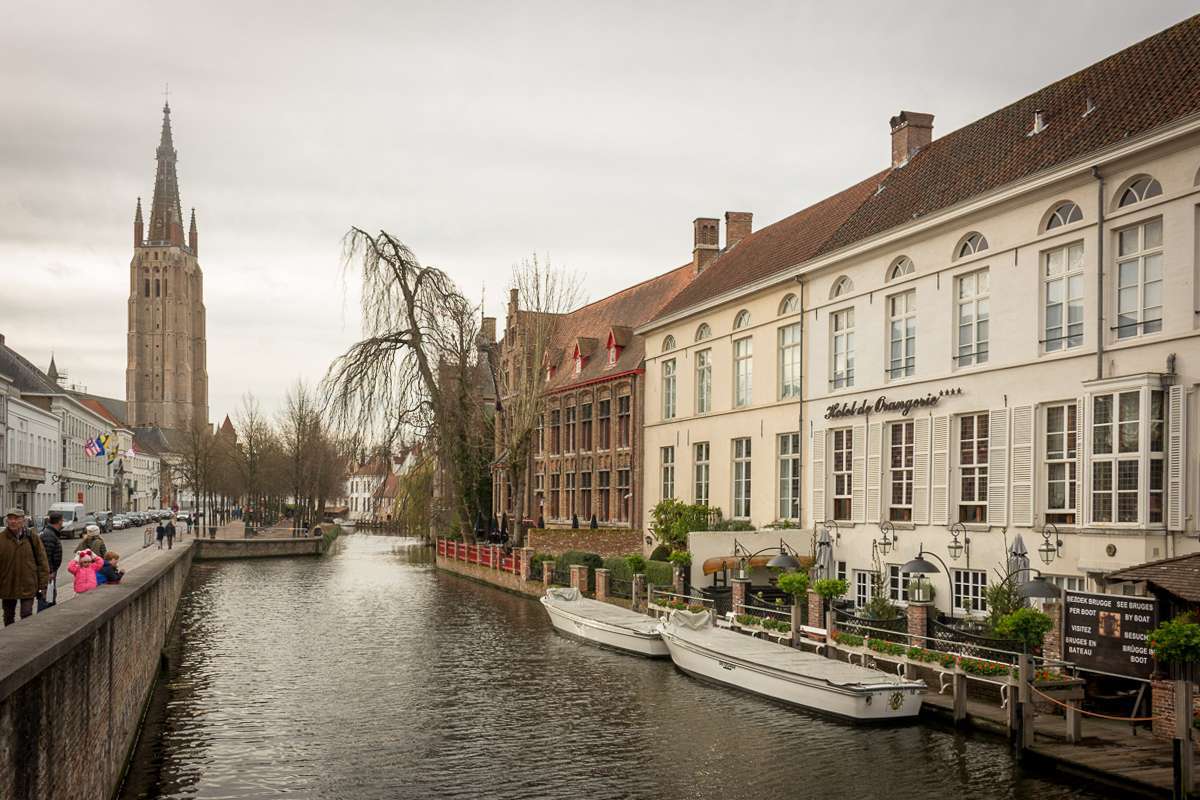De Dijver canal, Bruges