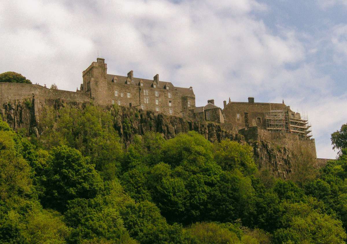 Stirling castle, one of the most beautiful places to visit in Scotland